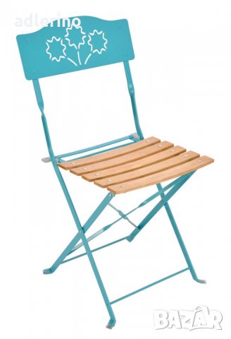 Комплект от 2 сгъваеми стола за бистро, кафе, ресторант, снимка 2 - Градински мебели, декорация  - 34312685