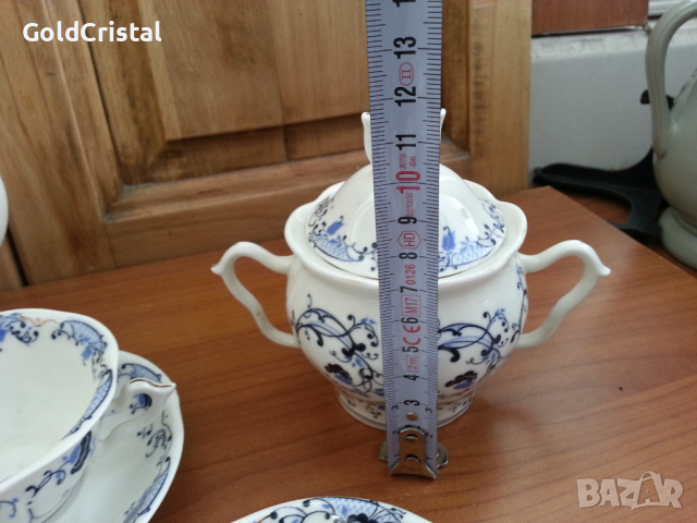 Стар   порцеланов сервиз за кафе фин порцелан, снимка 7 - Антикварни и старинни предмети - 36401872