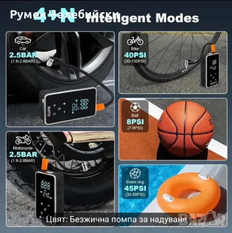  Многофункционален Компресор , снимка 5 - Друга електроника - 48888172