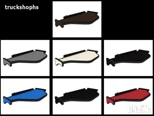 Стелки,тапицерии,маси и завеси за камион DAF XF 106, снимка 10 - Аксесоари и консумативи - 49588773