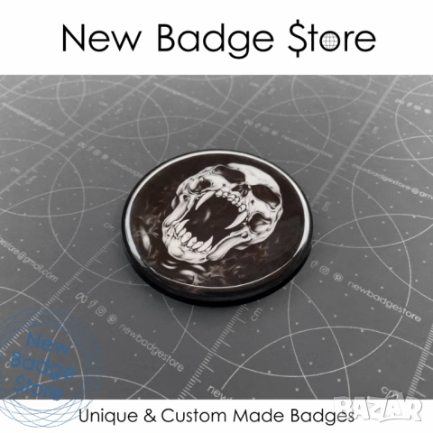 Къстъм BMW Емблеми "SKULL Dark Edition" комплект