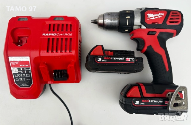 Milwaukee M18 BDD - Акумулаторен винтоверт 2x18V 2.0Ah 2024г.