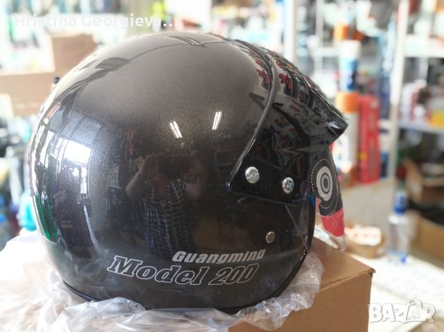 Каска -Скутер, снимка 7 - Аксесоари и консумативи - 22290272