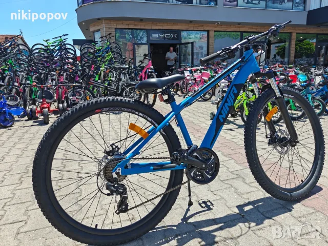 Промо велосипед 27.5" Passati NINJA син, снимка 11 - Велосипеди - 56082002