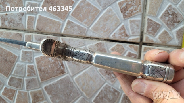 Нож, кама, кинжал, кортик. Датски кортик, снимка 8 - Антикварни и старинни предмети - 53262270