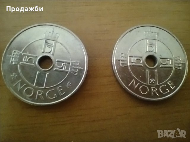 Монети Норвегия