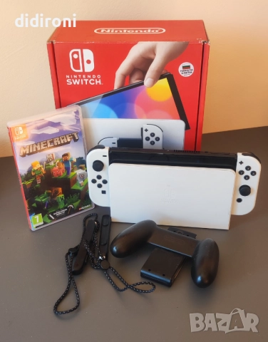 Nintendo Switch Oled + Minecraft