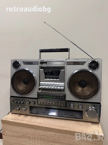 🔉Ретро радиокасетофон AKAI AJ-500FL🔉, снимка 5 - Радиокасетофони, транзистори - 53232685