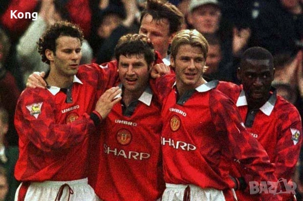 винтидж фланелка Manchester United Umbro дълъг ръкав Crystal Palace England Англия Манчестър Юнайтед