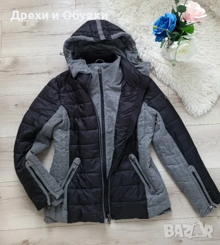 Зимно яке с качулка CECIL, снимка 14 - Якета - 56225139