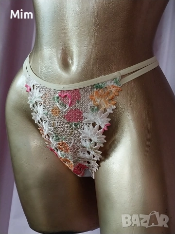 S/ L Полупрашка с богата рязана бродерия , снимка 2 - Бельо - 53422527