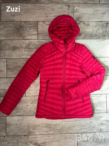 Страхотно вталено яке с качулка, S, снимка 3 - Якета - 51952350