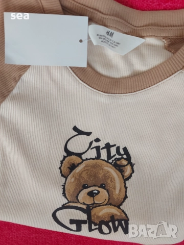 СЕТ 5 блузи с дълъг ръкав  р.164+ H&M, RESERVED, Sinsay, HOUSE, BERSHKA, снимка 6 - Детски Блузи и туники - 52445711