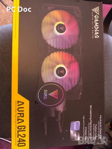 Водно охлаждане Gamdias Aura GL240