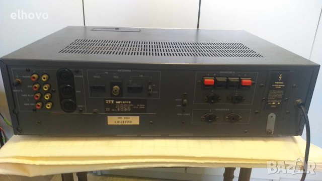 IТT HIFI 8033 TUNER/AMPLIFER, снимка 5 - Ресийвъри, усилватели, смесителни пултове - 41654059