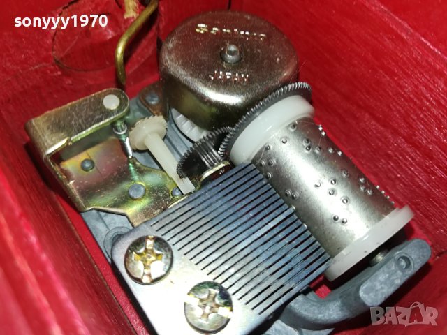 JAPAN-ДЪРВЕНА МУЗИКАЛНА КУТИЯ 0309231100, снимка 13 - Антикварни и старинни предмети - 42062210