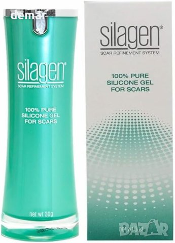 Silagen 100% Pure Gel Силиконов гел за белези (30g), некомедогенен и недразнещ, снимка 1 - Други - 44168703