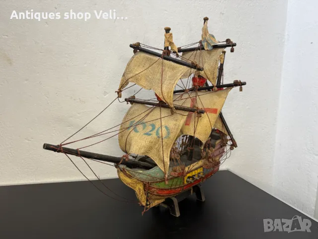 Модел на боен кораб №6884 , снимка 2 - Антикварни и старинни предмети - 50266076