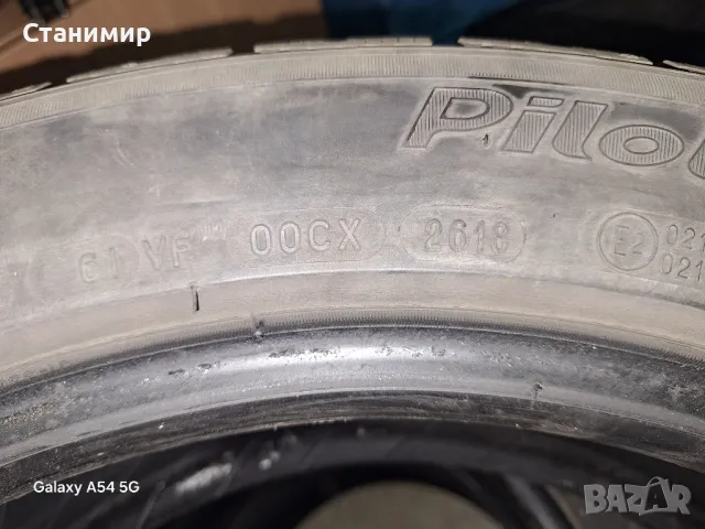 4 бр Мишелин Пилот 225/50R18 M+S, снимка 2 - Гуми и джанти - 48298647