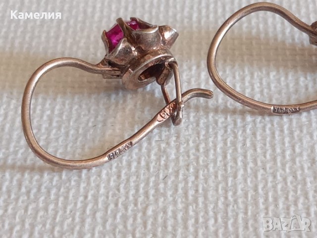 Руско сребро , снимка 5 - Обеци - 41999058