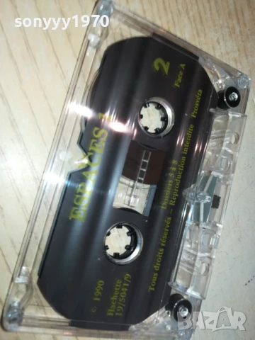 ESPACES 1-ORIGINAL TAPE 2905252110, снимка 10 - Аудио касети - 50476551