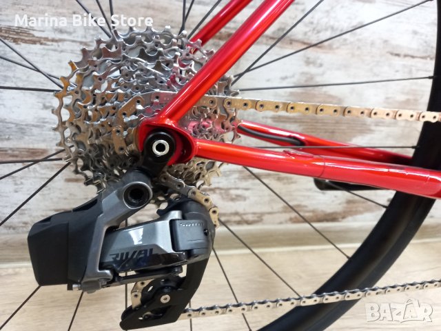 Стоманен шосеен велосипед Dedacciai Strada Disc SRAM AXS , снимка 4 - Велосипеди - 39608582