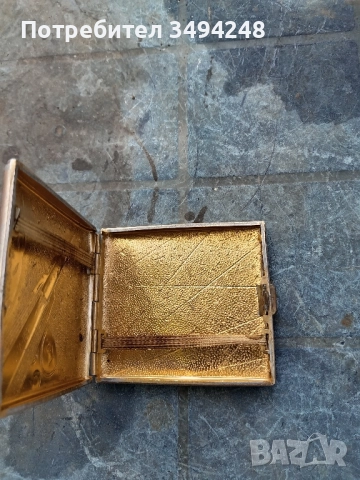 Стара съветска табакера, снимка 2 - Антикварни и старинни предмети - 51546525