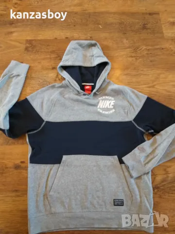 Nike Hoodie AW77 Tiempo Graphic - страхотно мъжко горнище КАТО НОВО М, снимка 6 - Спортни дрехи, екипи - 48031154