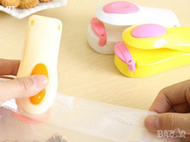 Мини уред за запечатване на торбички и пликове, снимка 5 - Аксесоари за кухня - 39728046