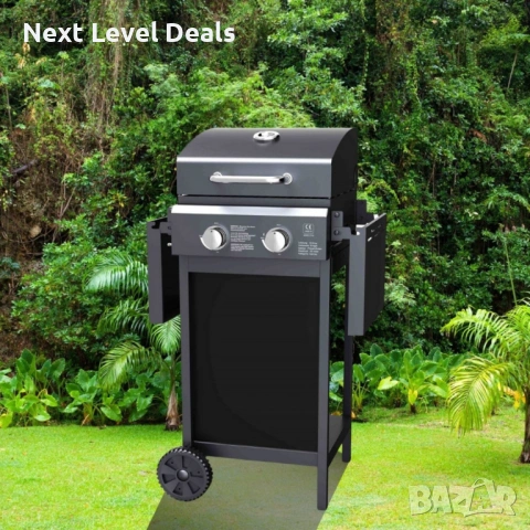 🔥 Газово барбекю Muhler с 2 горелки – мощност 2x2.8 kW, снимка 2 - Други - 53749271