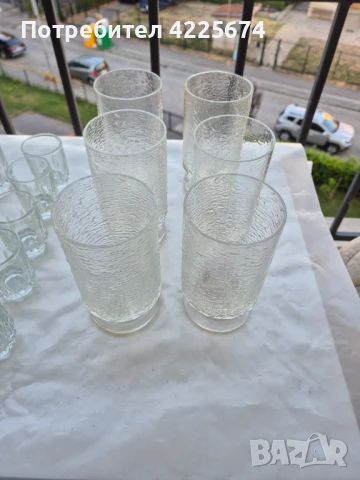 Продавам 5 бр. нови стъклени чаши, снимка 1