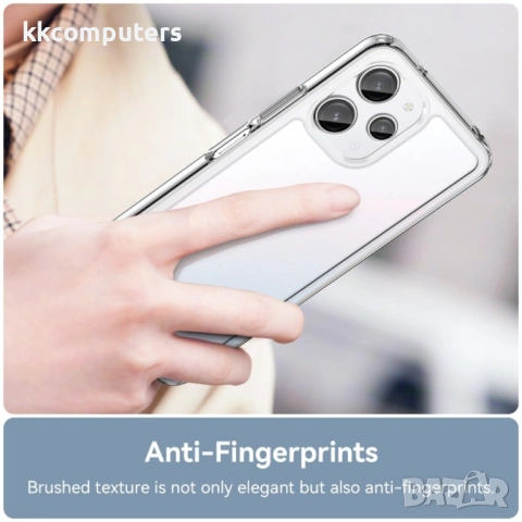 Xiaomi Redmi 12 5G (Global) / Poco M6 Pro 5G Силиконов Калъф Transparent TPU и Протектор, снимка 8 - Калъфи, кейсове - 53231960