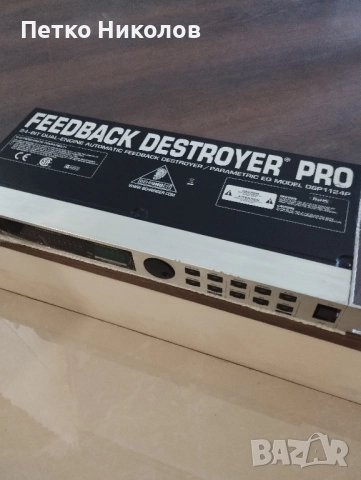 behringer Feedback Destroyer Pro Dsp 1124P, снимка 1