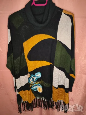 Desigual дамска блуза с дълъг ръкав, L, снимка 7 - Блузи с дълъг ръкав и пуловери - 47646446