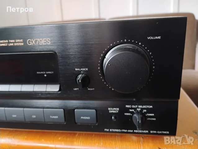 Ресийвър SONY ST GX 707ES + дистанцоинно, снимка 3 - Декове - 49336188