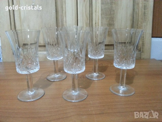 Руски кристални чаши , снимка 1 - Чаши - 35858571