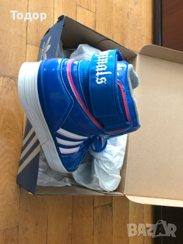 Оригинални високи кецове adidas адидас, снимка 4 - Маратонки - 17220032