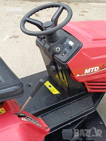 тракторна косачка MTD 11hp, снимка 3 - Градинска техника - 53827945