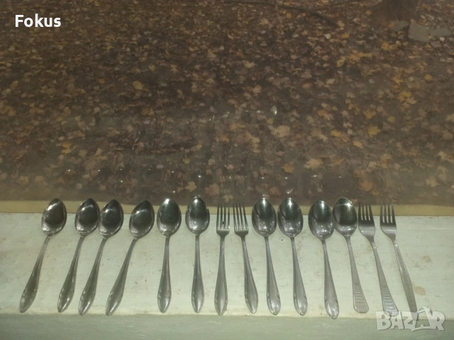 Разни вилици и лъжици, снимка 3 - Антикварни и старинни предмети - 53452017