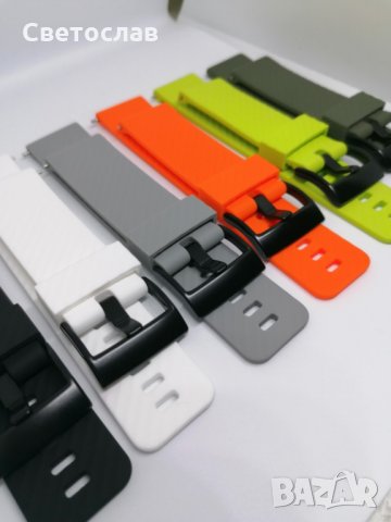 Силиконови каишки за Suunto 7 / 9 Spartan Sport HR Baro Smart Watch, снимка 2 - Смарт гривни - 35819176