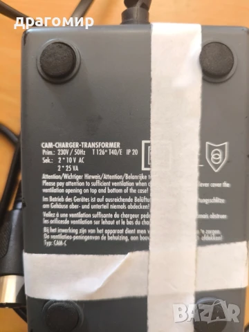 CAM-CARGER -TRANSFORMER T40/E IP20, снимка 2 - Батерии, зарядни - 50573657