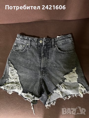 ZARA размер S дънкови къси панталони, снимка 1