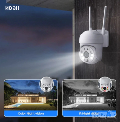 wifi camera, снимка 2 - IP камери - 44583784