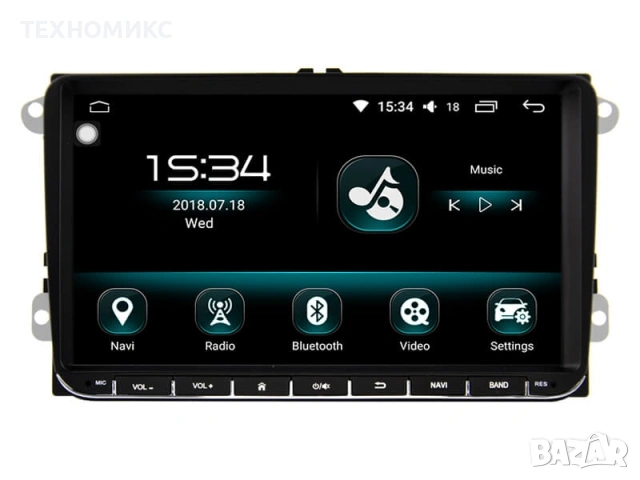Мултимедия с Android 15 за VW, Skoda, Seat 2004-2015 HC8227, 9 inch, снимка 11 - Друга електроника - 53866386