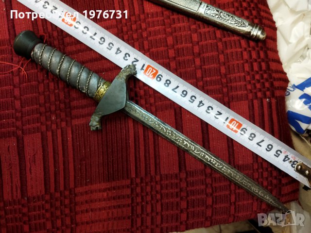 Български Военен Кортик , снимка 5 - Антикварни и старинни предмети - 41615089