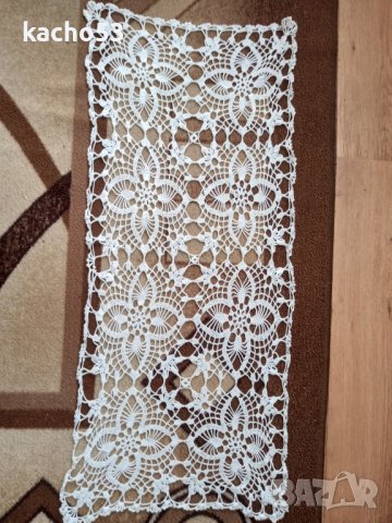 Каре плетено на една кука., снимка 1