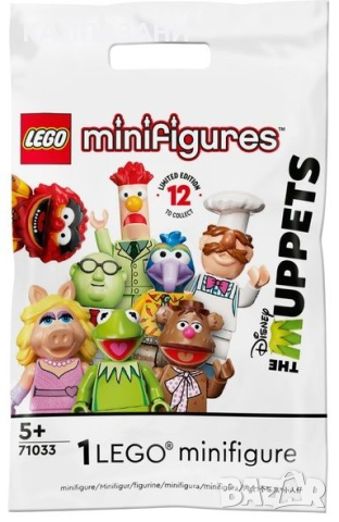 Фигура LEGO Minifigures - Мъпет шоу, асортимент 71033