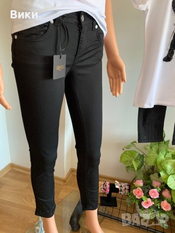 Черен панталон и тениска на Liu Jo, снимка 9 - Панталони - 41328694