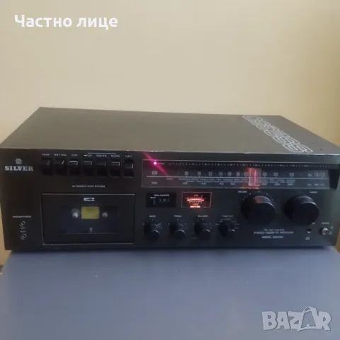 Silver ретро машина Japan, снимка 10 - Ресийвъри, усилватели, смесителни пултове - 56196400
