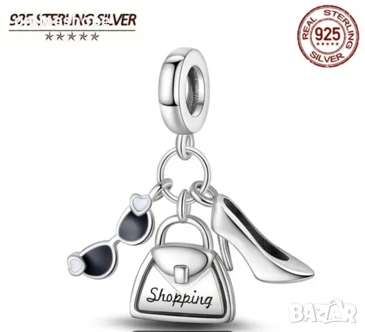 Голям Избор ТАЛИСМАНИ / Сребро S925 Сребърни Талисмани гривни , снимка 10 - Други - 49205920